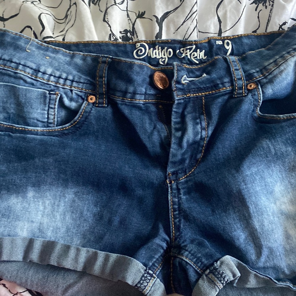 Brand: indigo rein, color: blue, used a lot